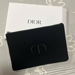Dior cosmetics/ beauty travel pouch/bag